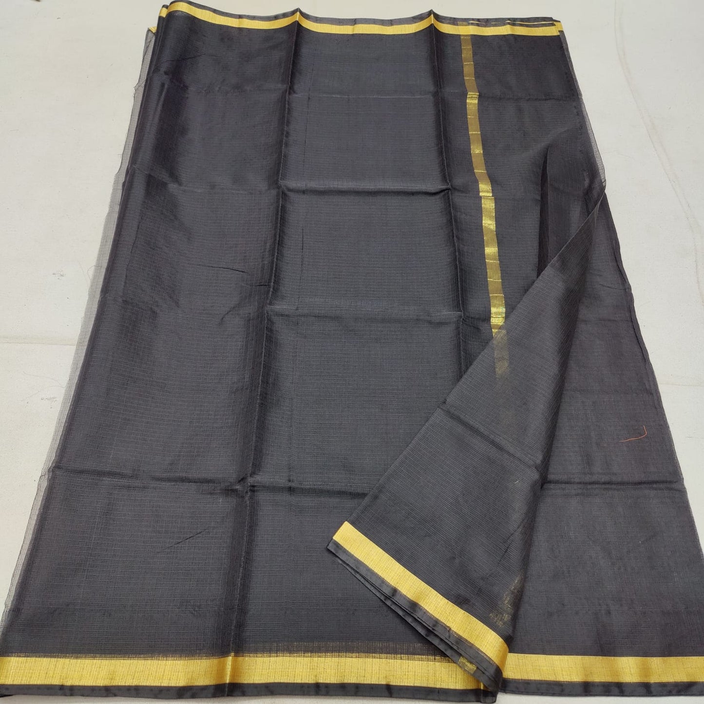 Cotton kota plain saree