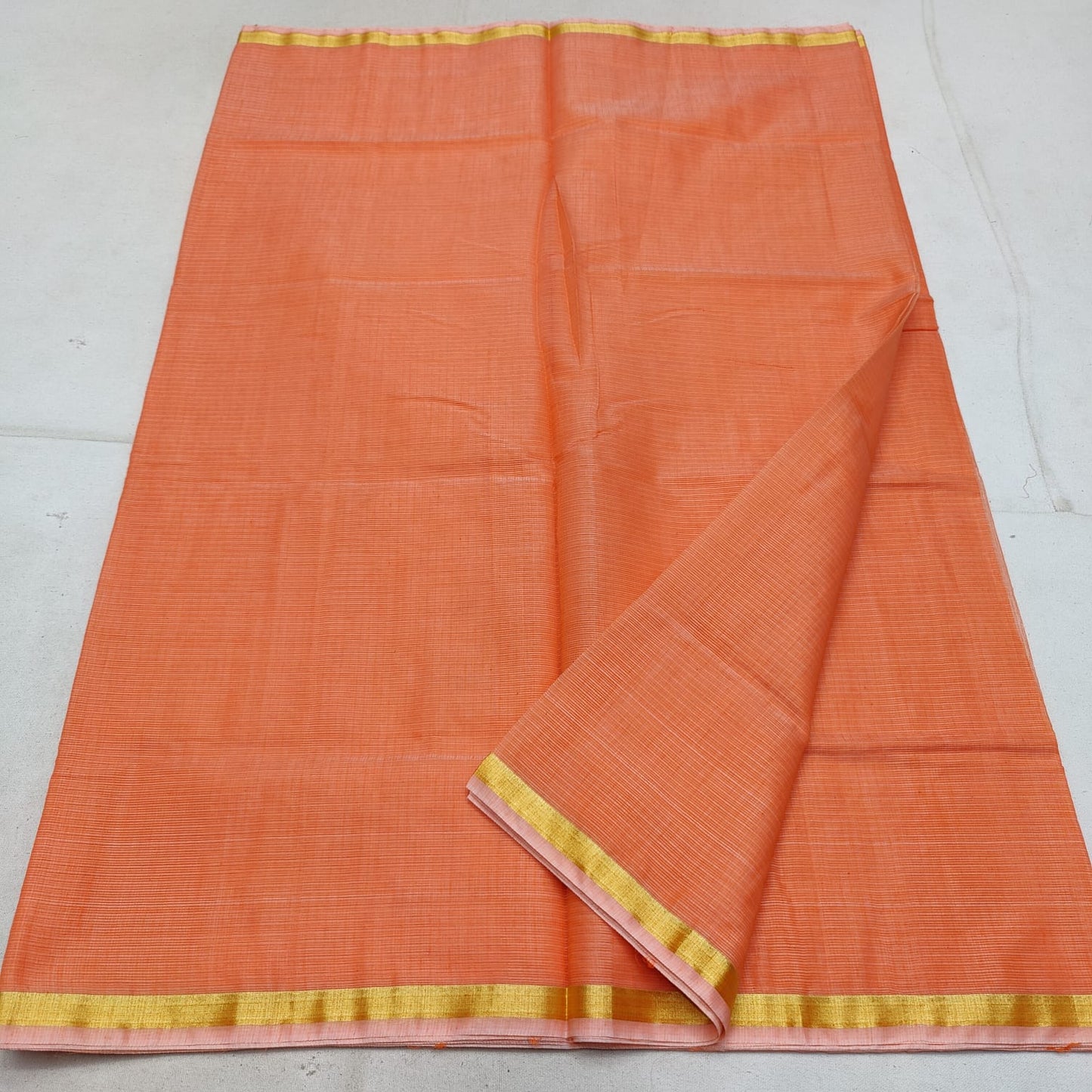 Cotton kota plain saree
