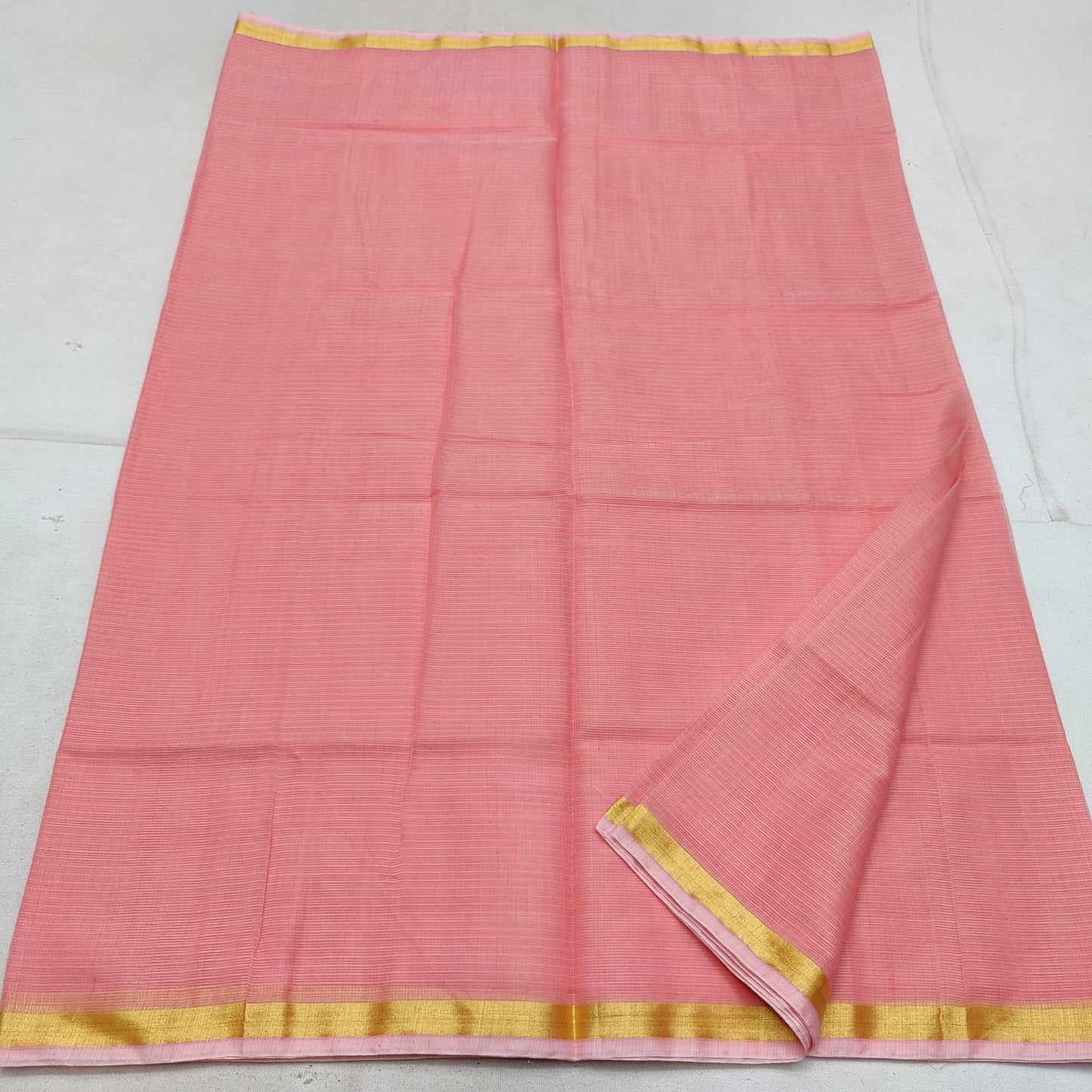 Cotton kota plain saree