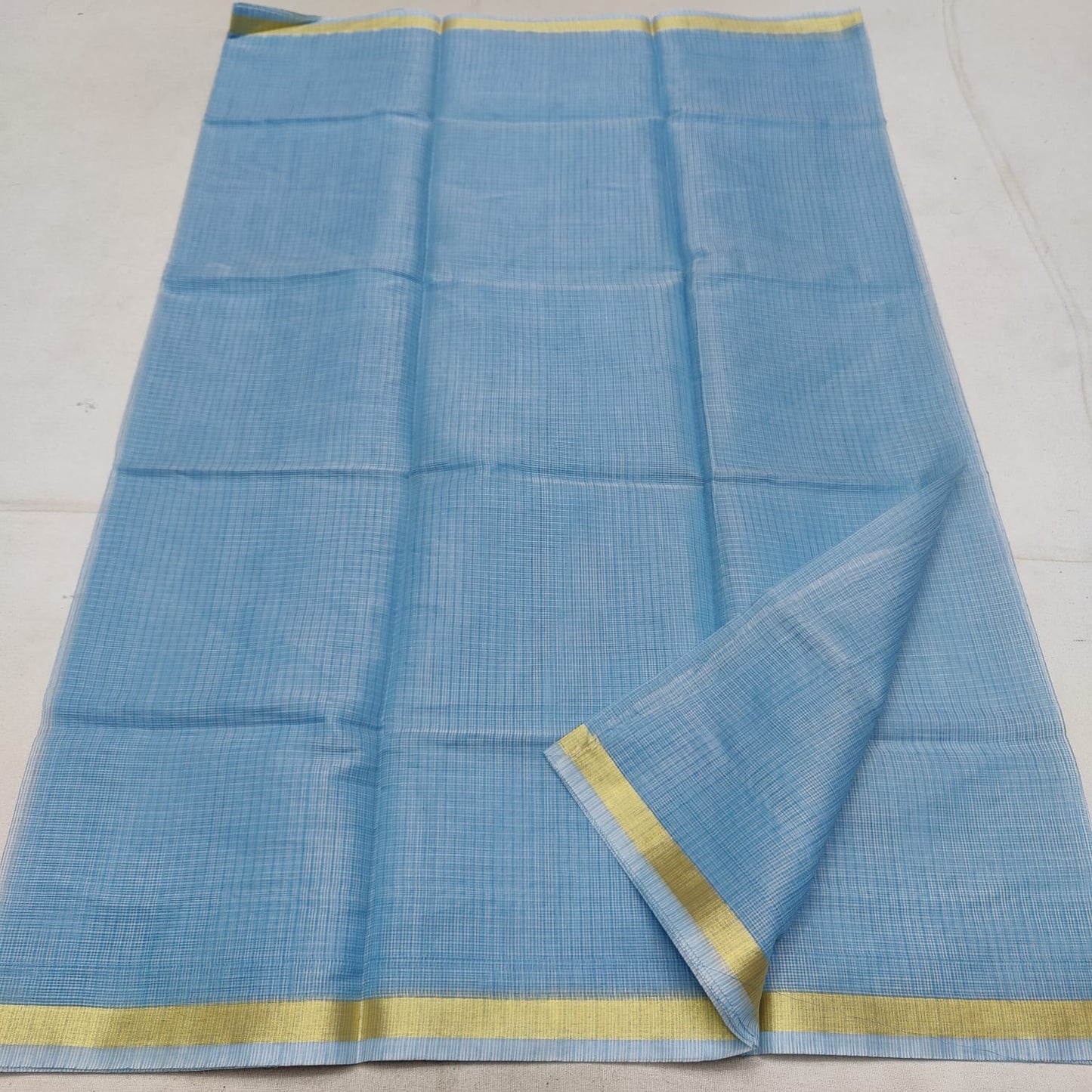 Cotton kota plain saree