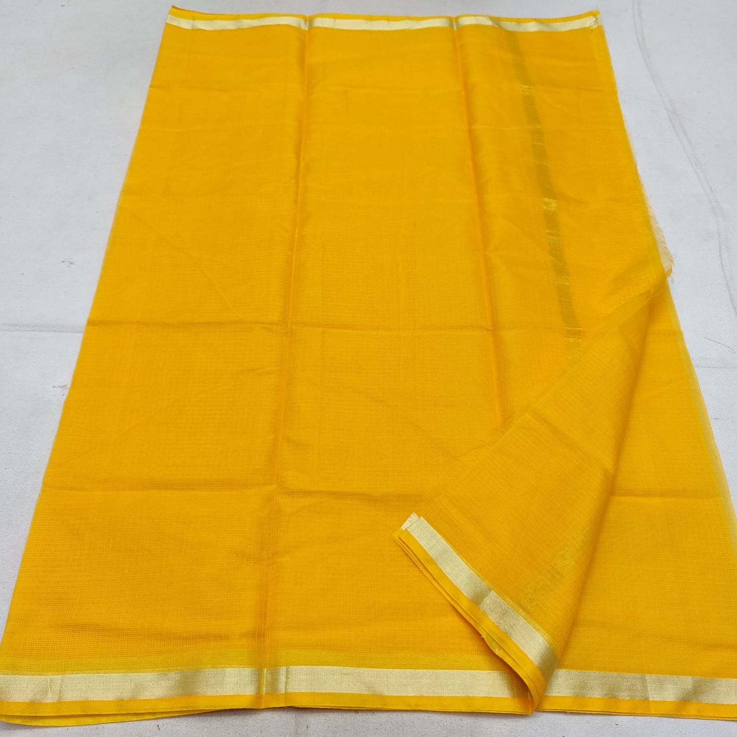 Cotton kota plain saree