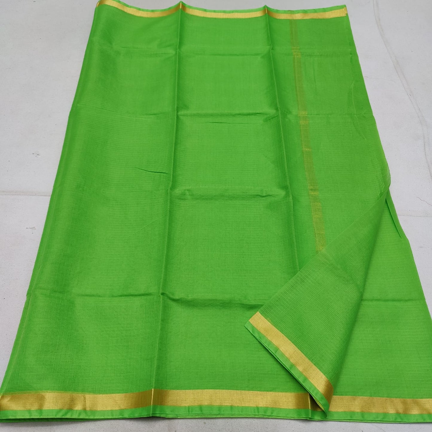 Cotton kota plain saree