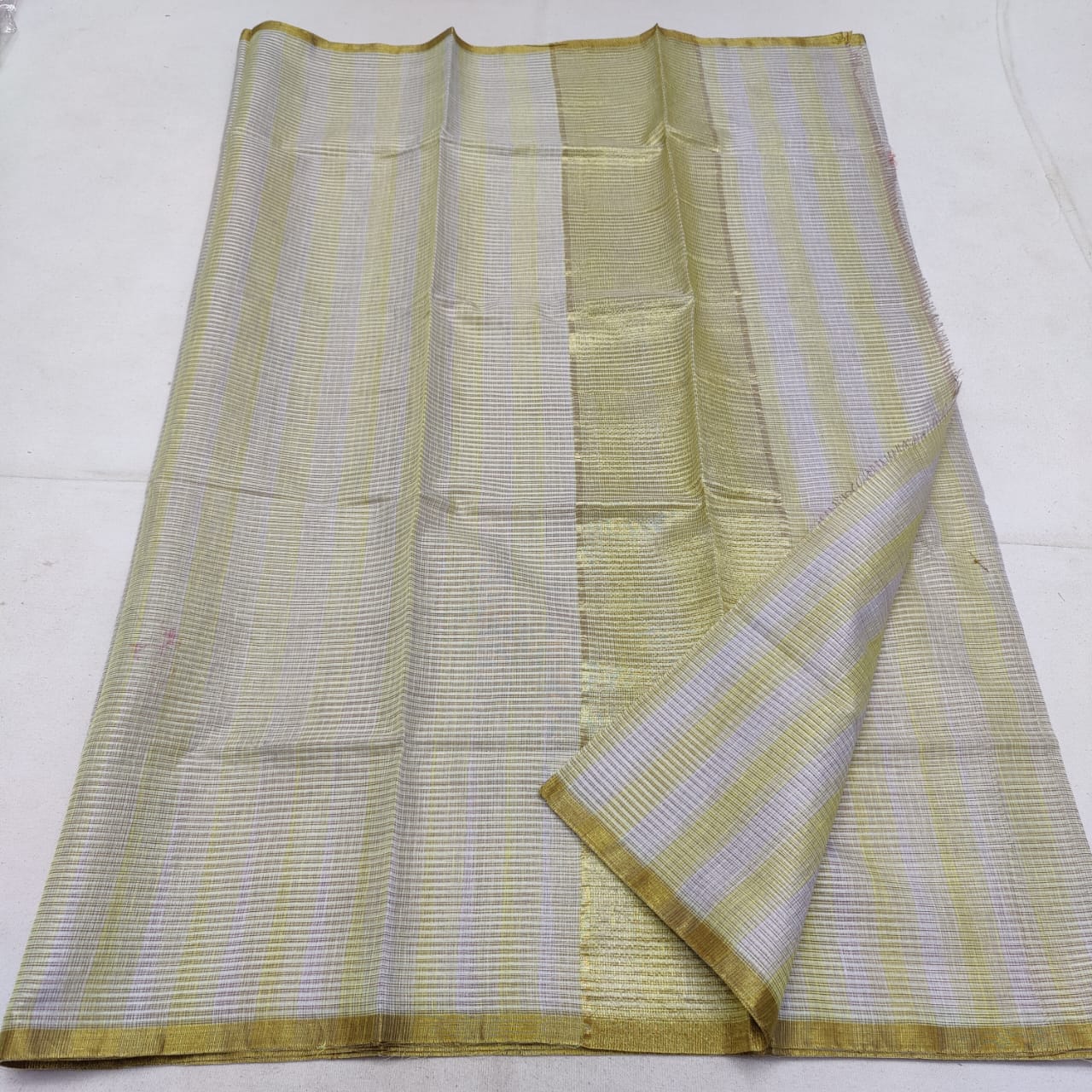 Cotton kota plain saree