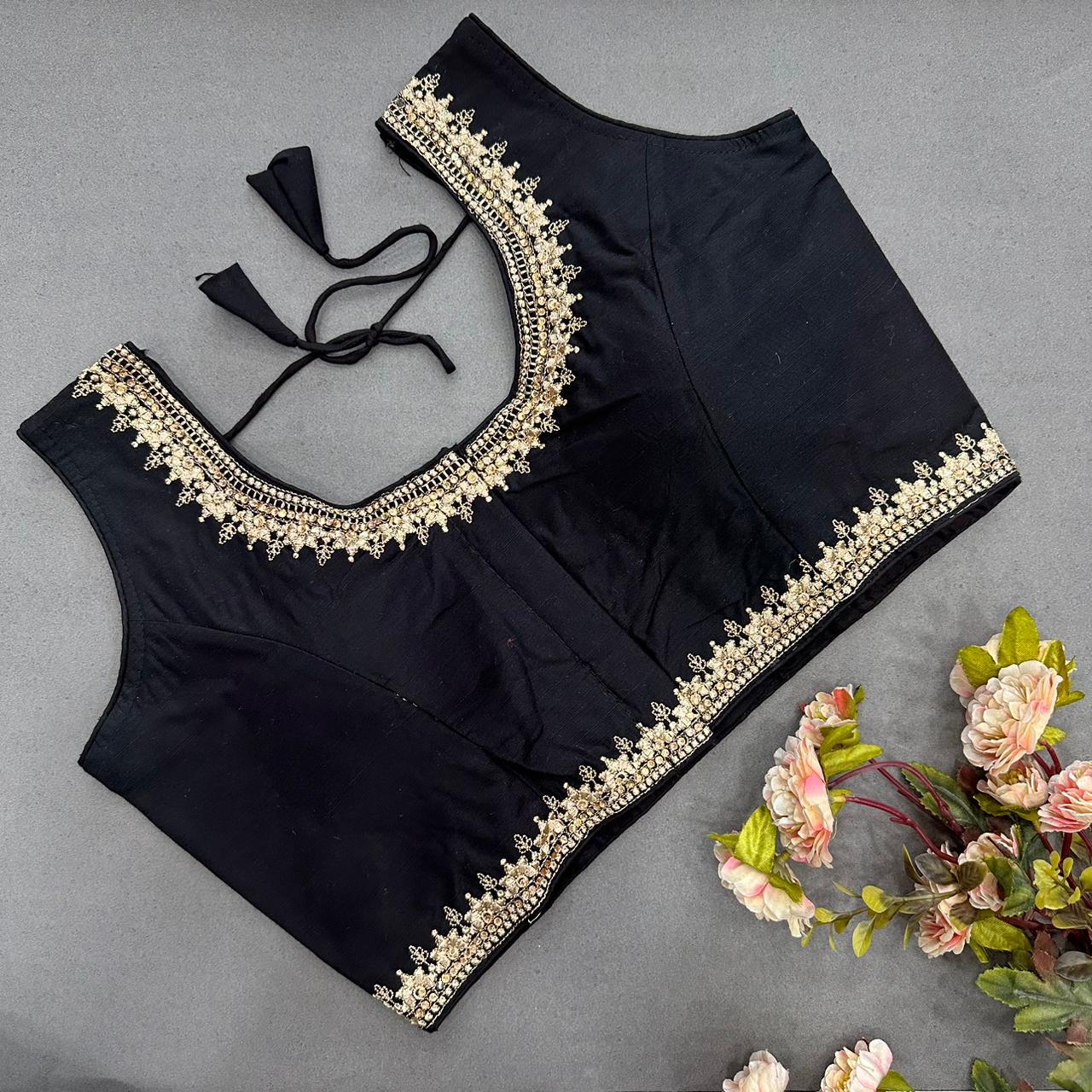 Semi Cotton readymade blouse