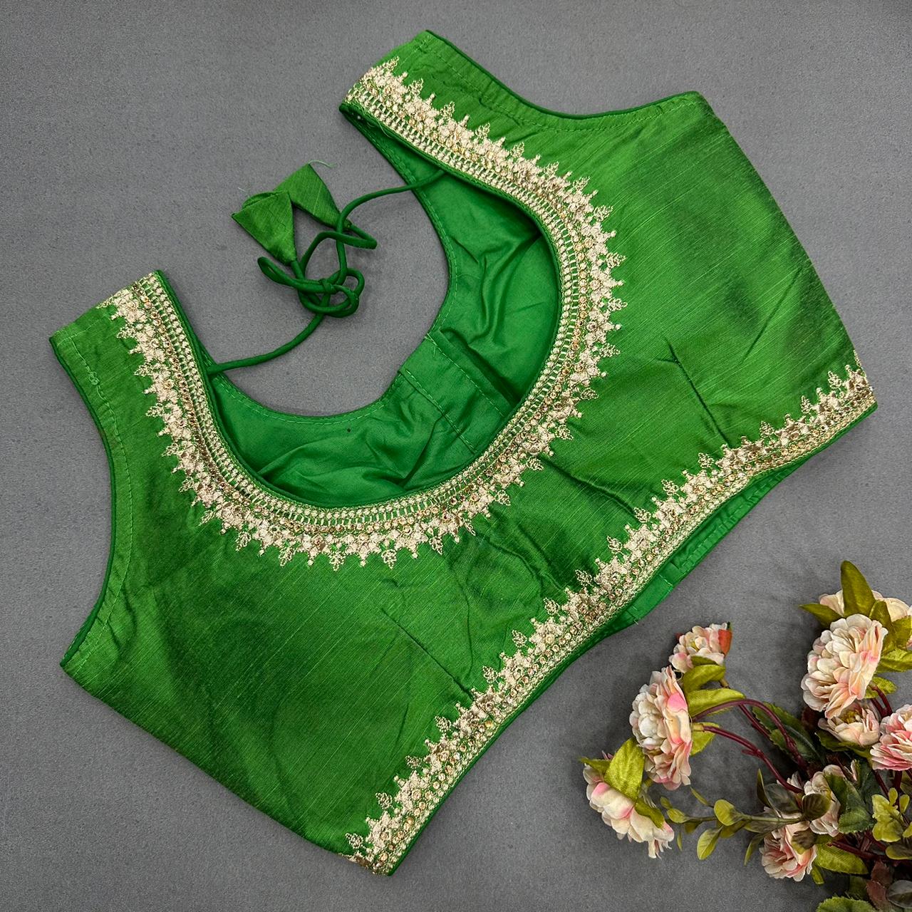 Semi Cotton readymade blouse