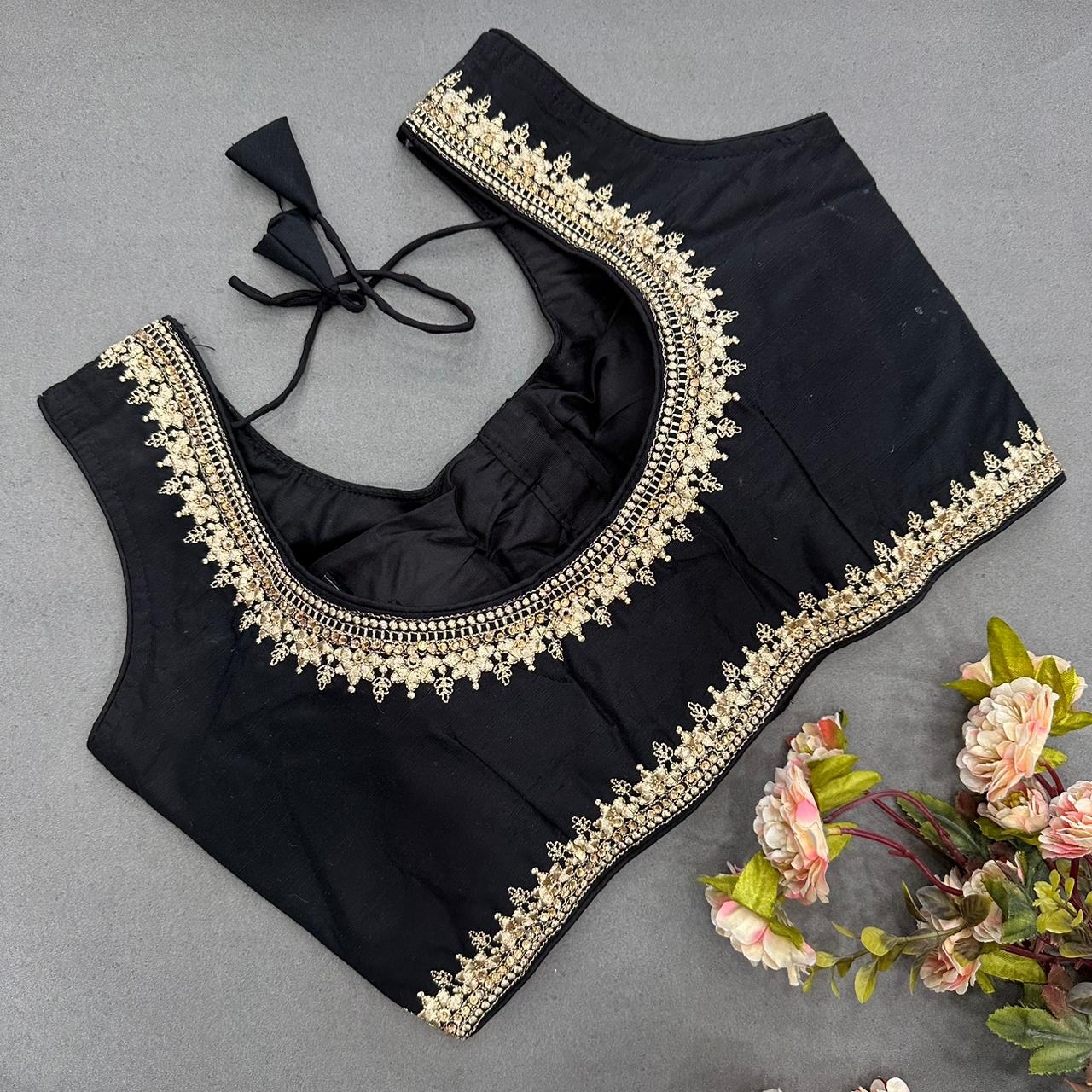 Semi Cotton readymade blouse