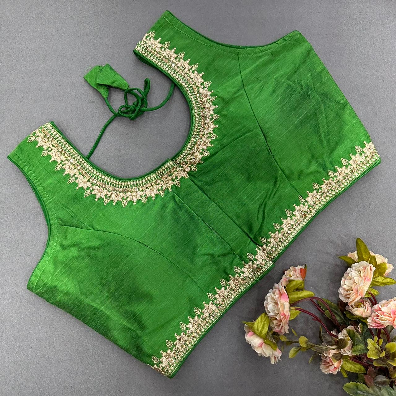 Semi Cotton readymade blouse