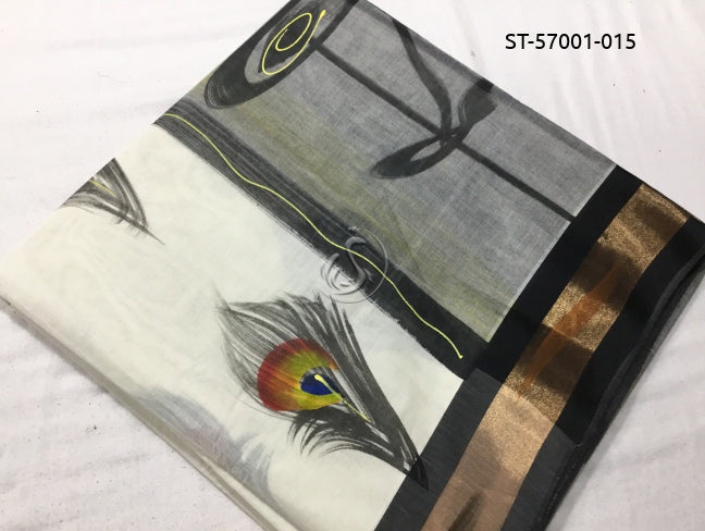 Kerala cotton saree