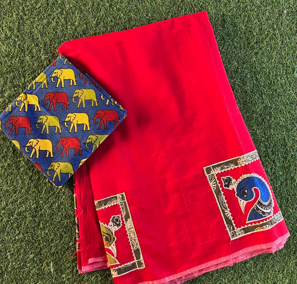 Feather soft chanderi silk saree