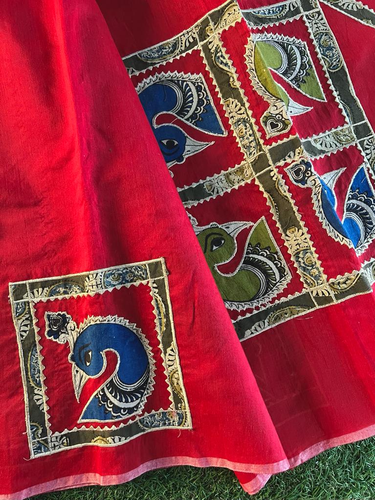 Feather soft chanderi silk saree