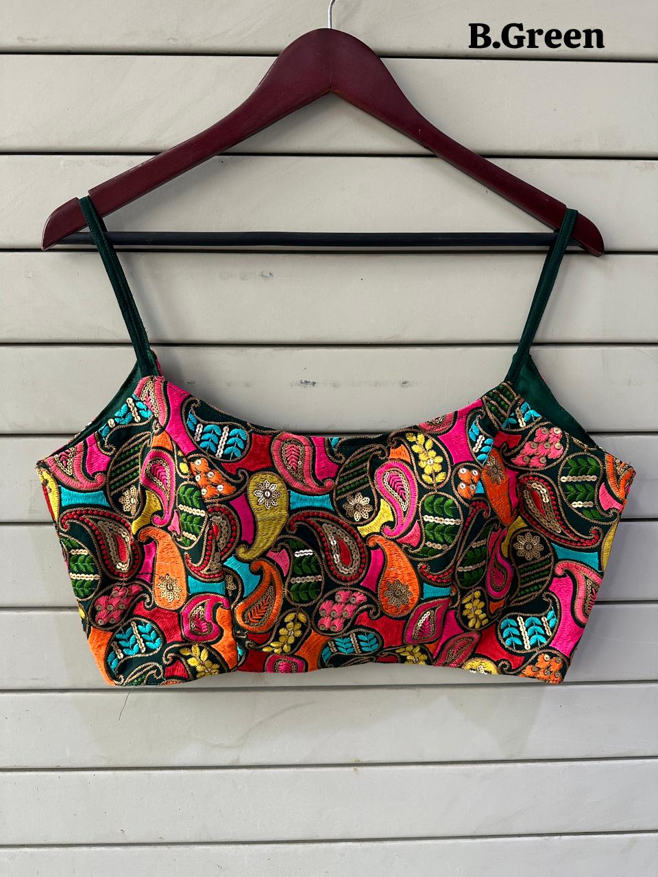 Fox Georgette Embroidery Blouse