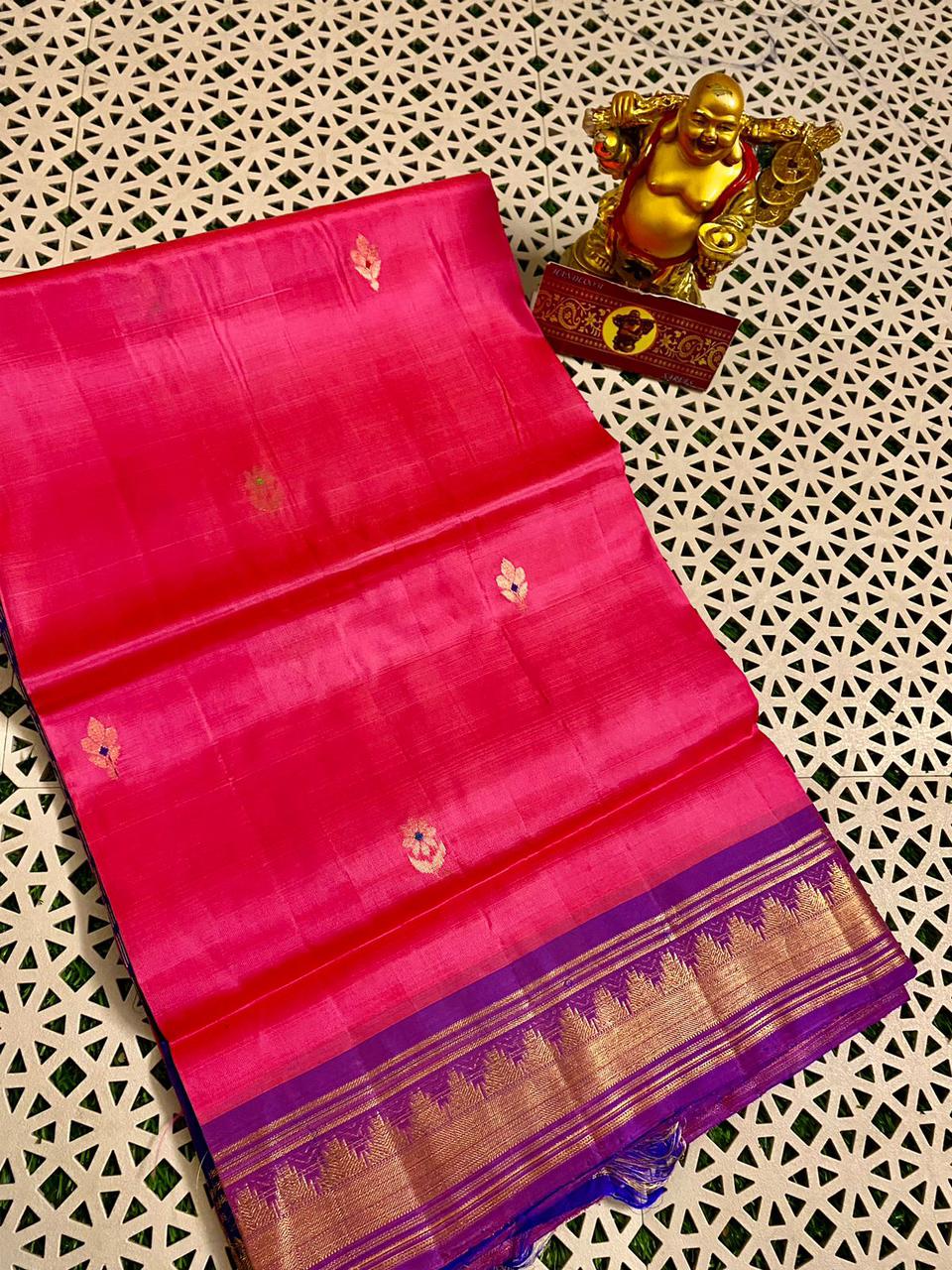 Gadwal Soft Silk Saree