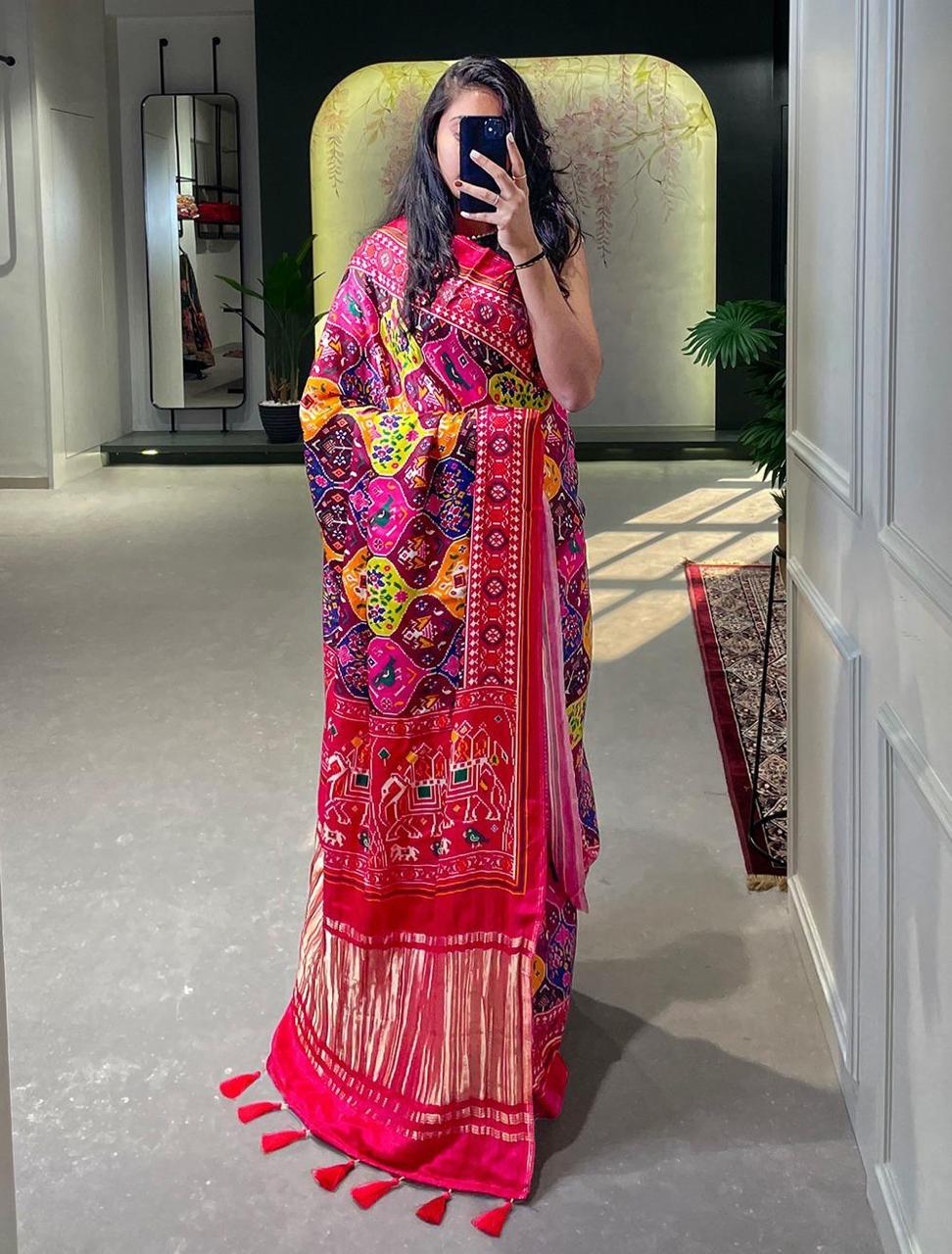 Gaji silk saree