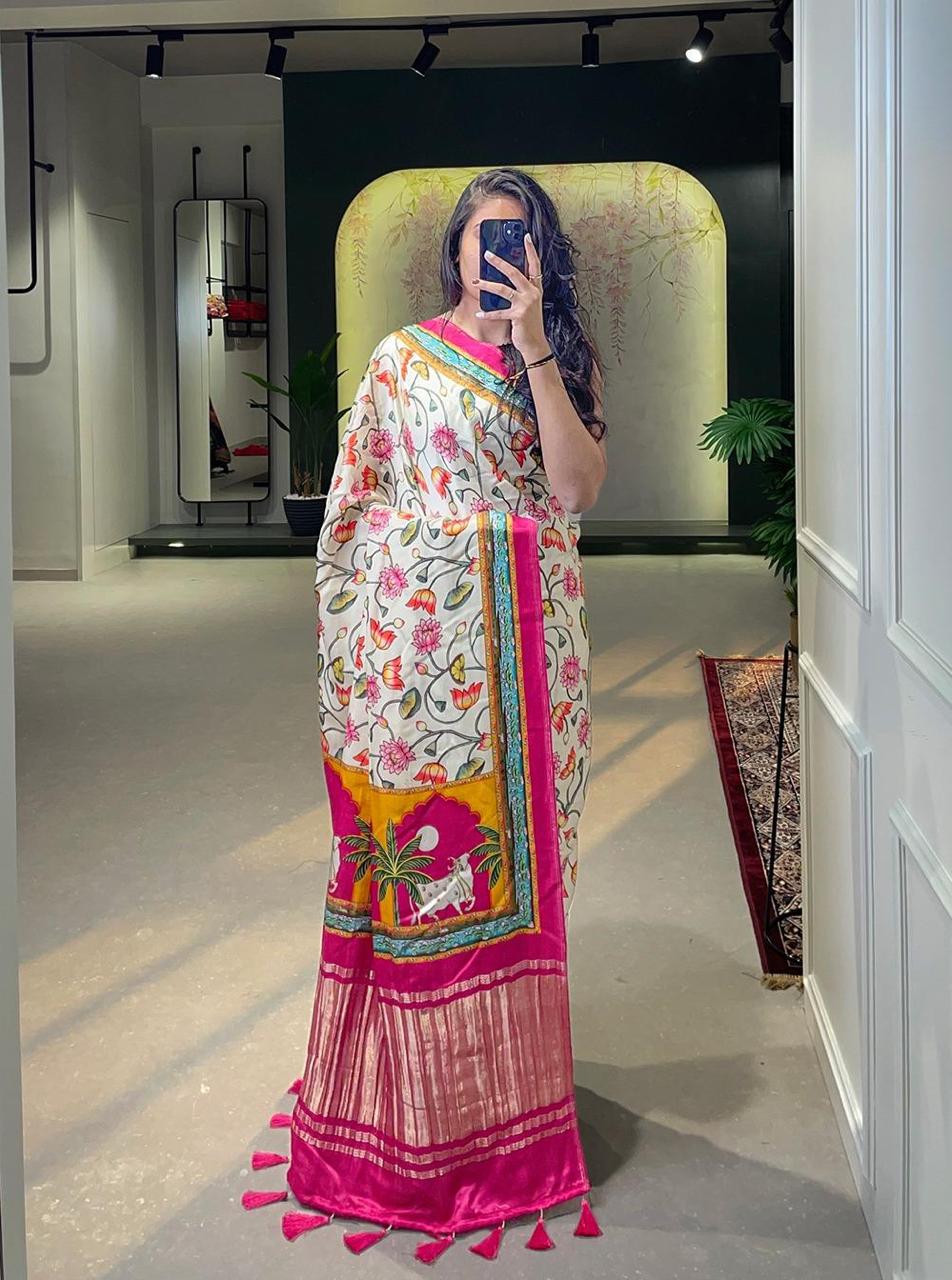 Gaji silk saree