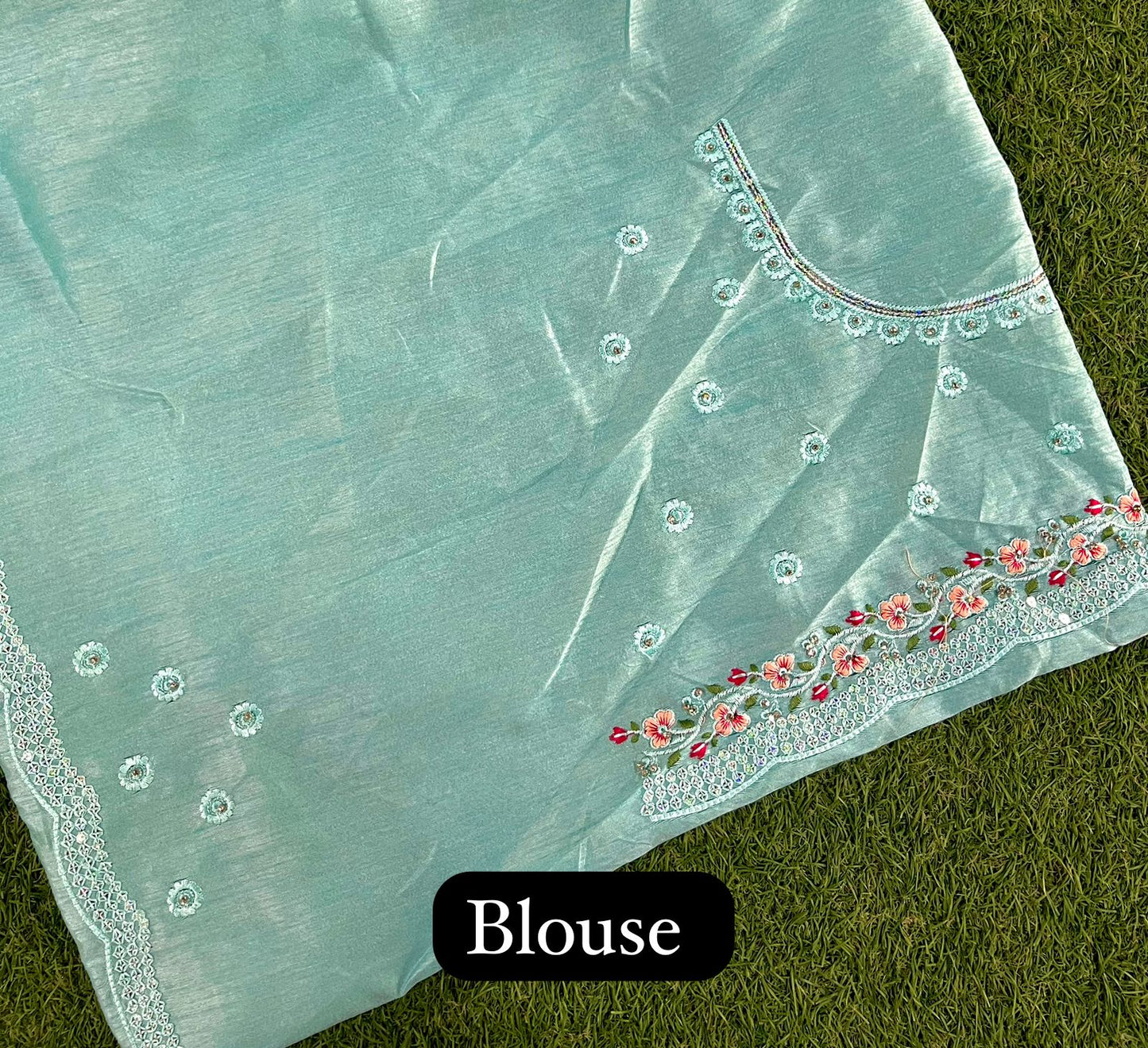 Georgette Shibori Net Silk Saree