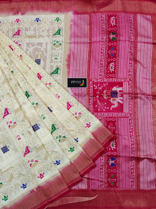 Handloom Banarasi Silk Saree