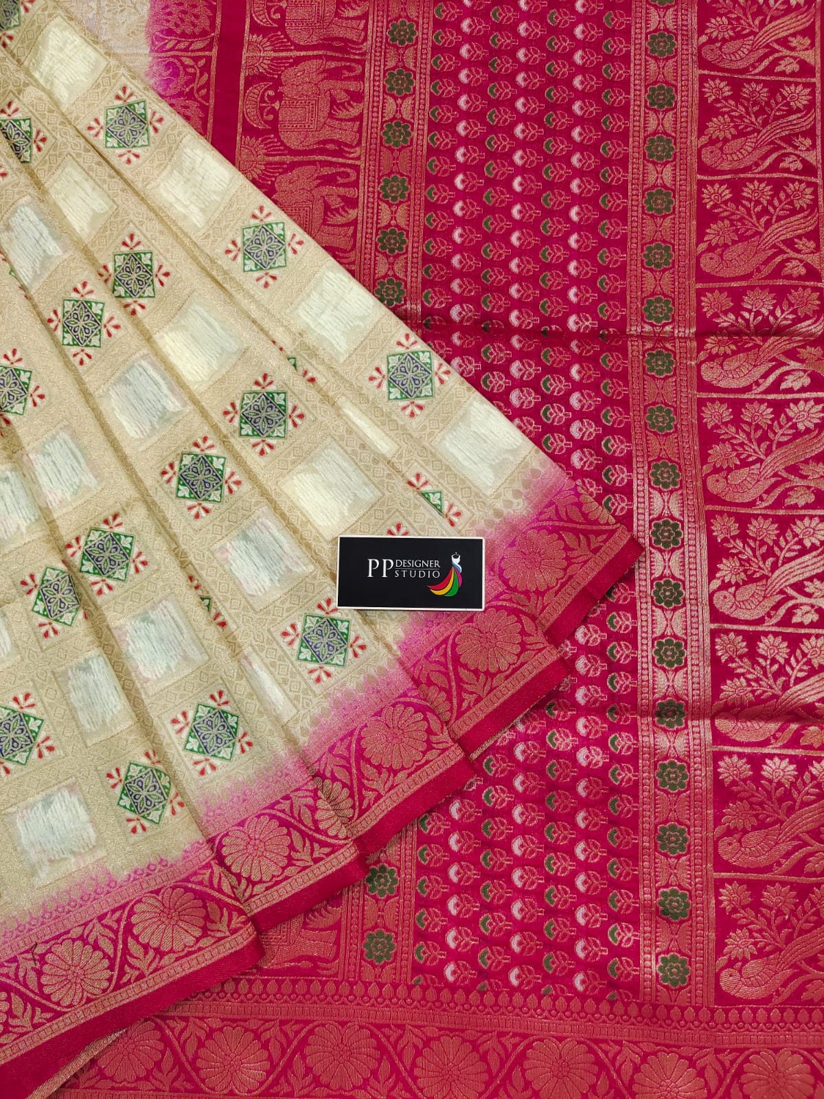 Handloom Banarasi Silk Saree