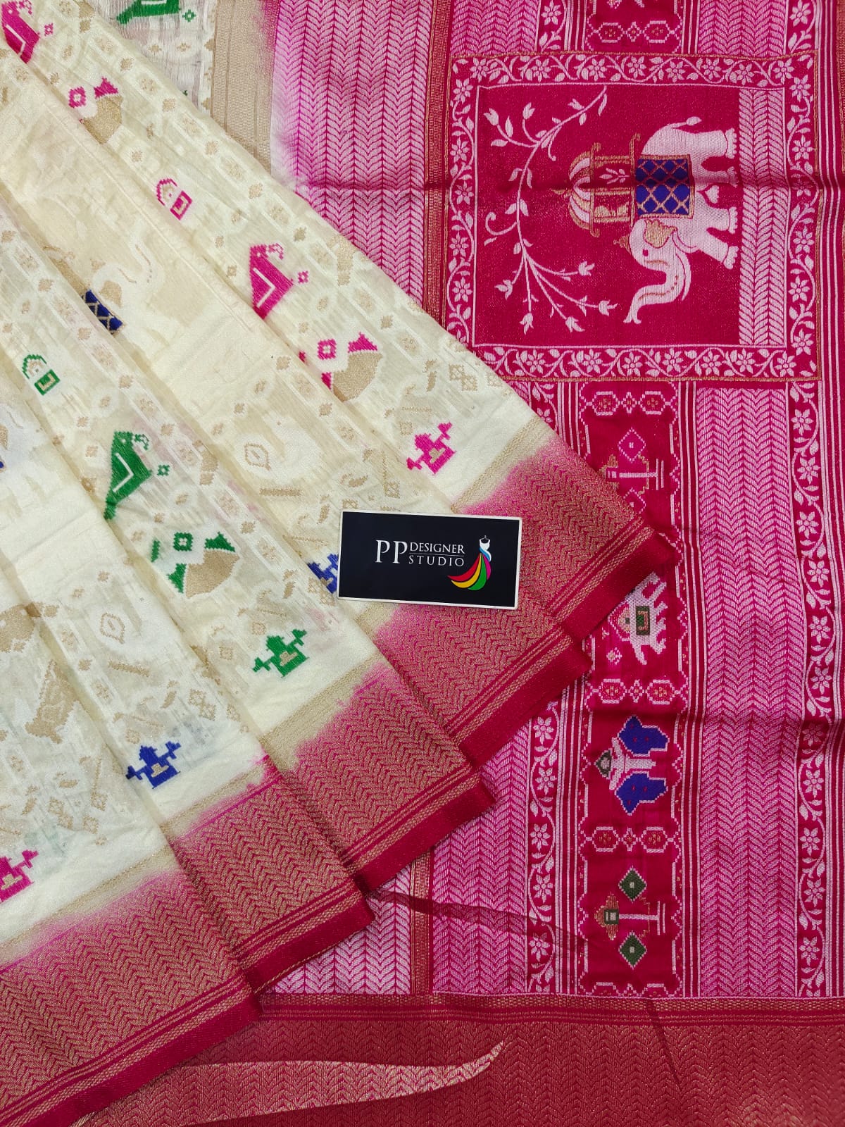 Handloom Banarasi Silk Saree