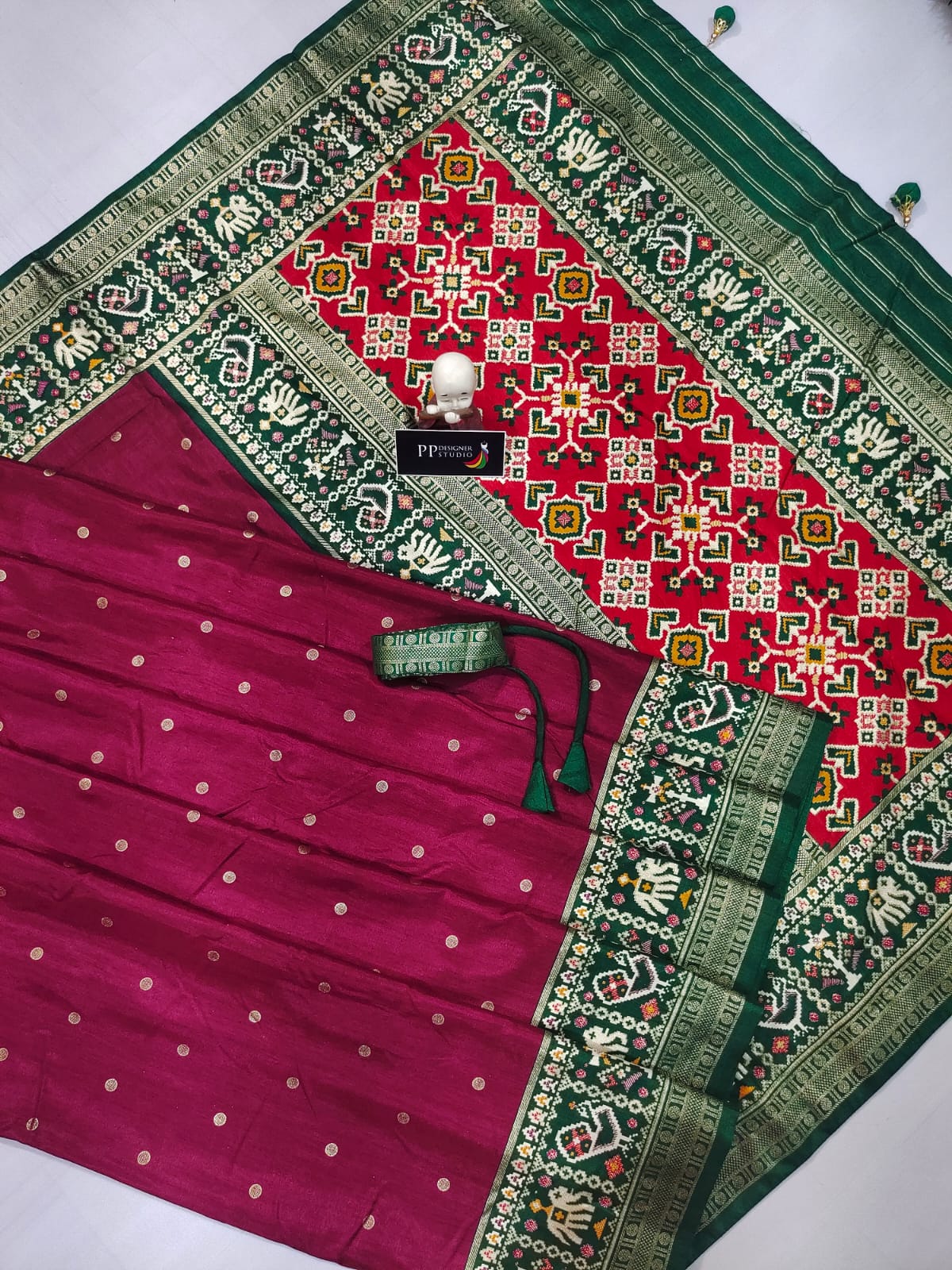 Handloom Dola Silk Saree