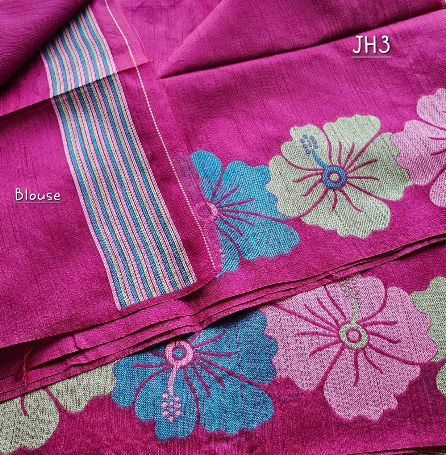 Handloom Jute Saree