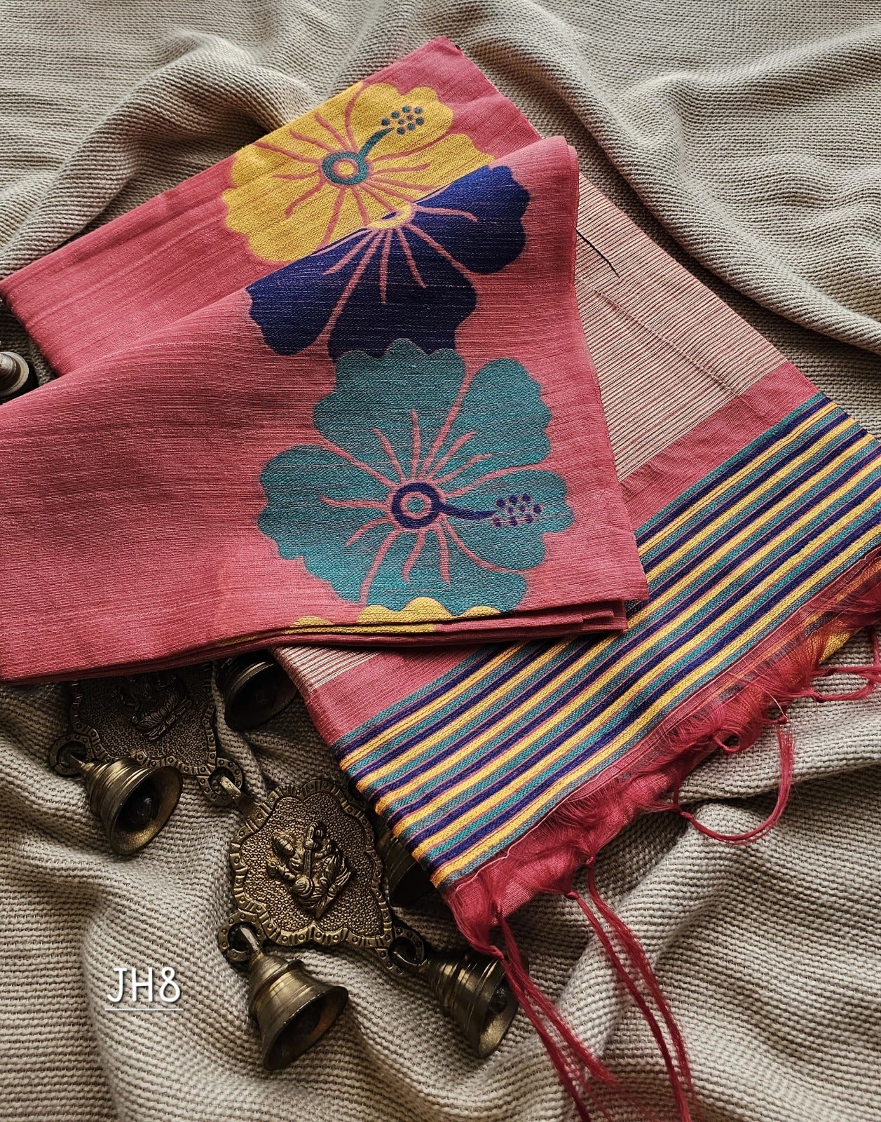 Handloom Jute Saree