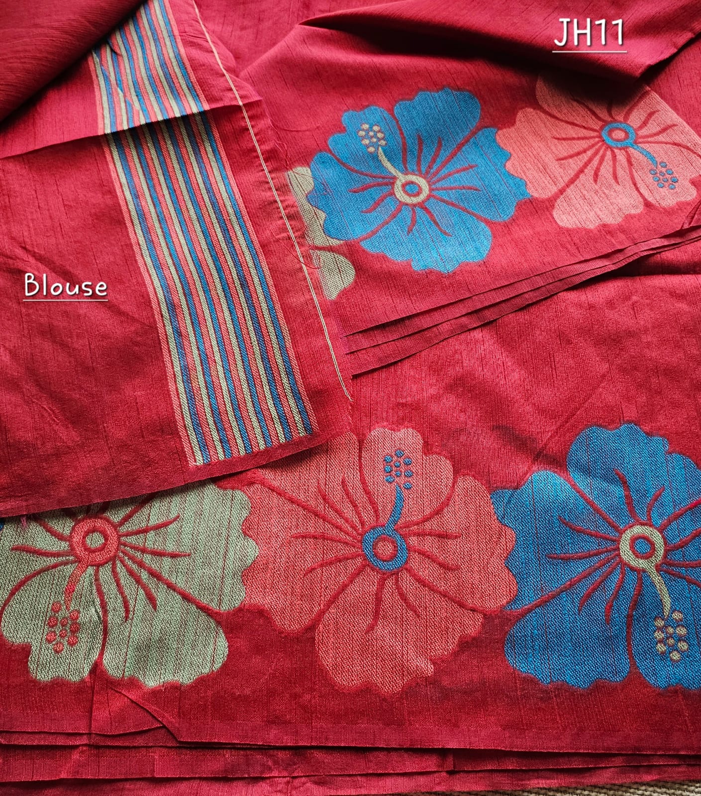 Handloom Jute Saree