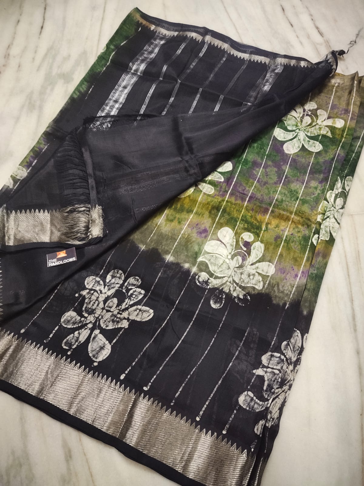 Handloom Pure Mangalagiri Cotton Saree