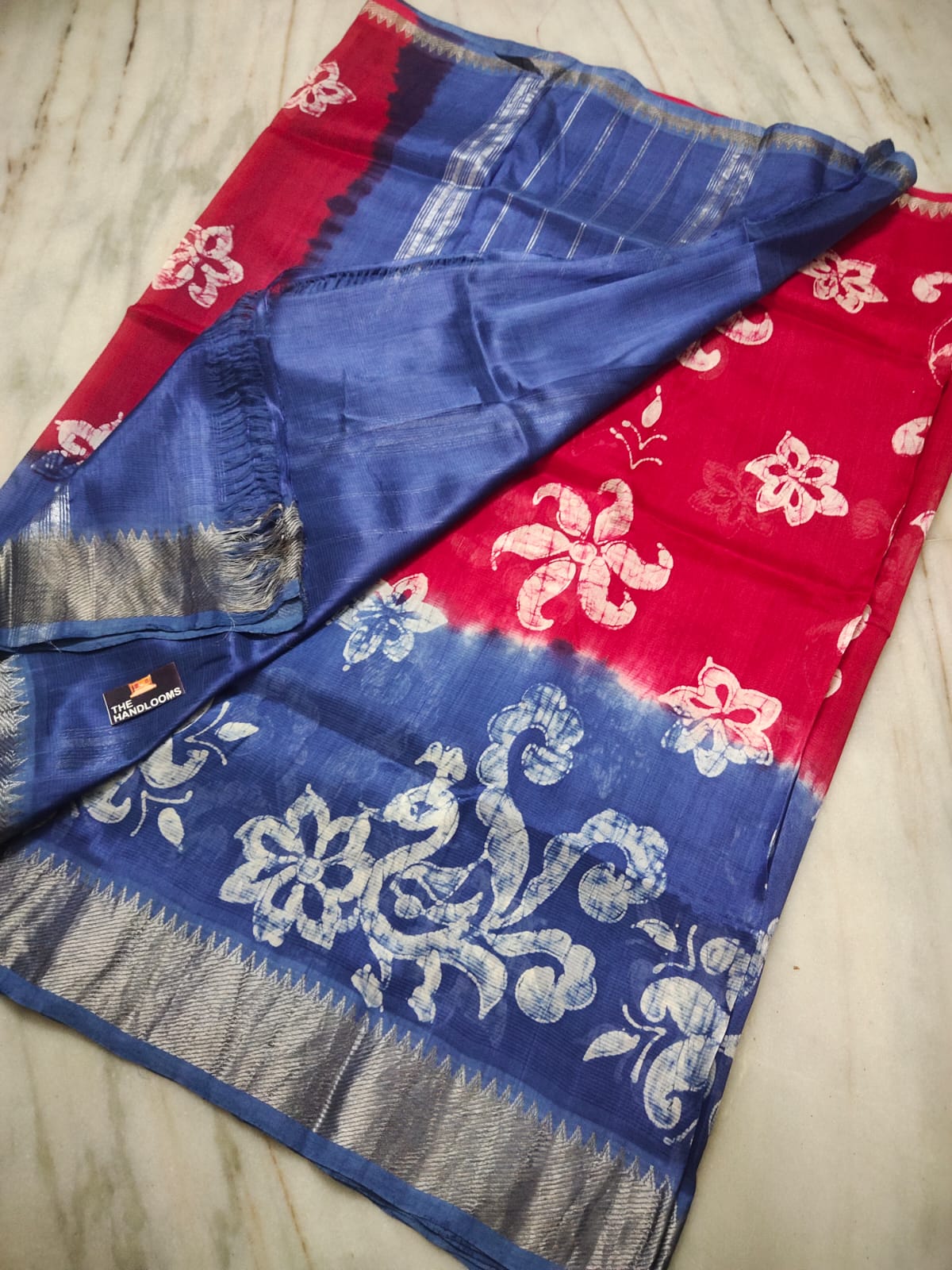 Handloom Pure Mangalagiri Cotton Saree