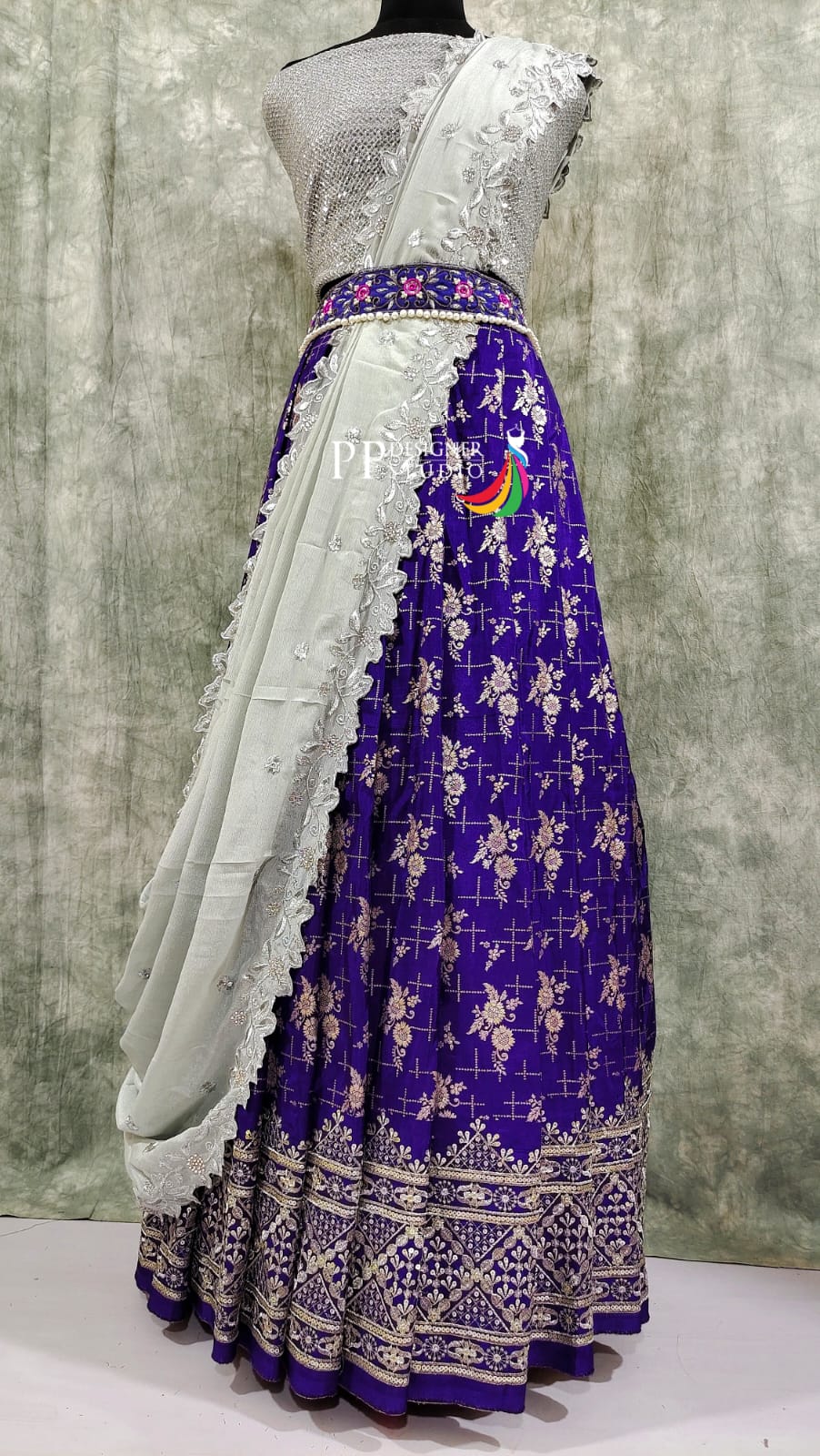 Handloom Thabi Silk Lehenga