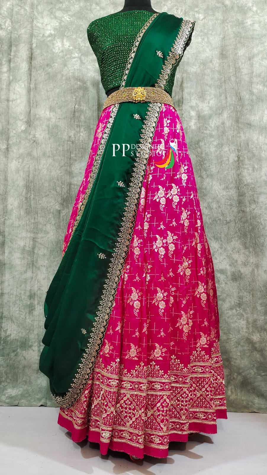 Handloom Thabi Silk Lehenga