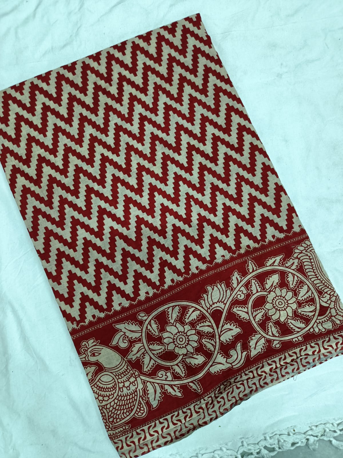 Kalamkari Cotton Saree