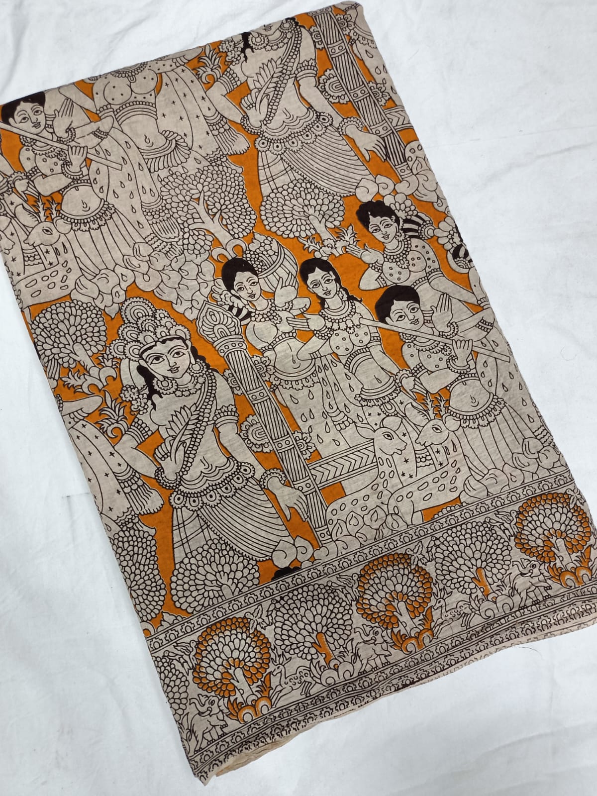 Kalamkari Cotton Saree