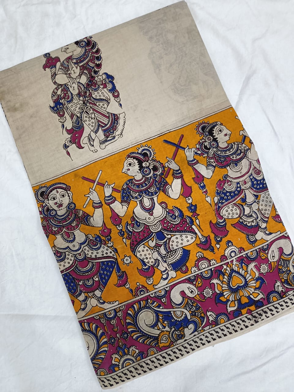 Kalamkari Cotton Saree
