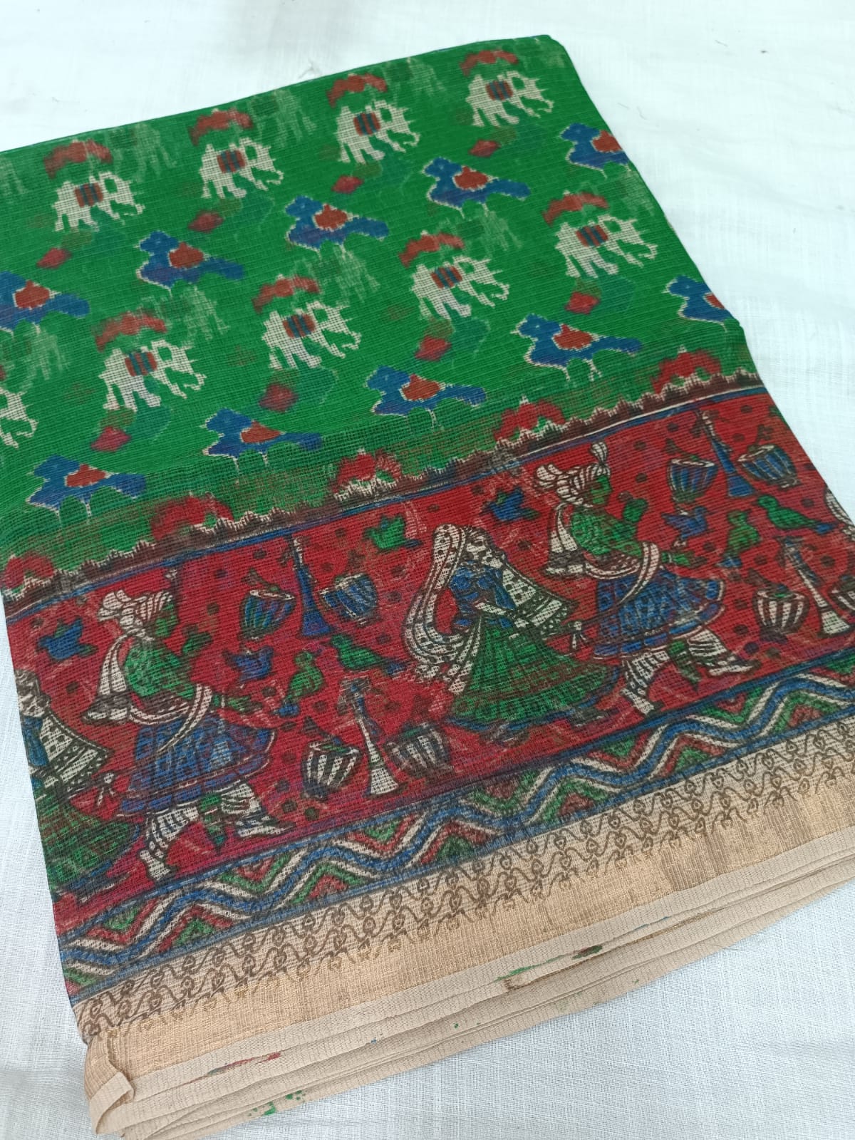 Kalamkari Kota Saree
