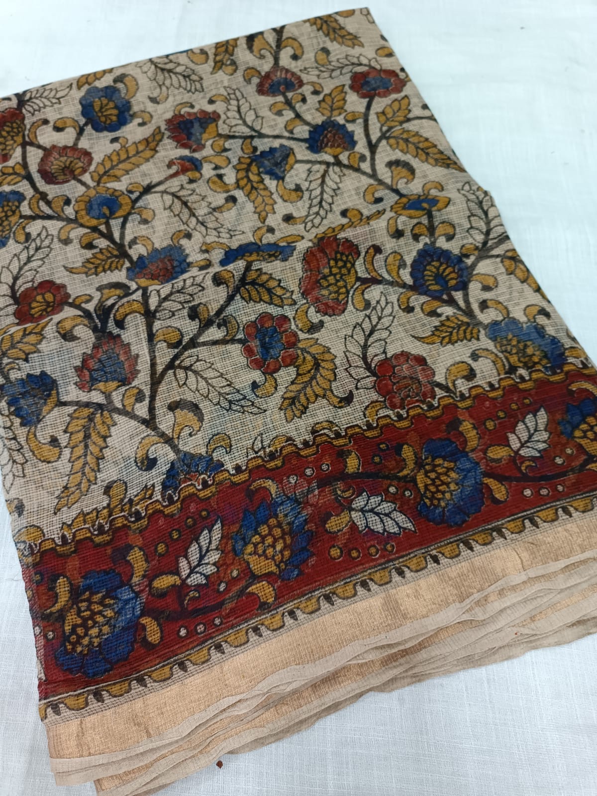 Kalamkari Kota Saree