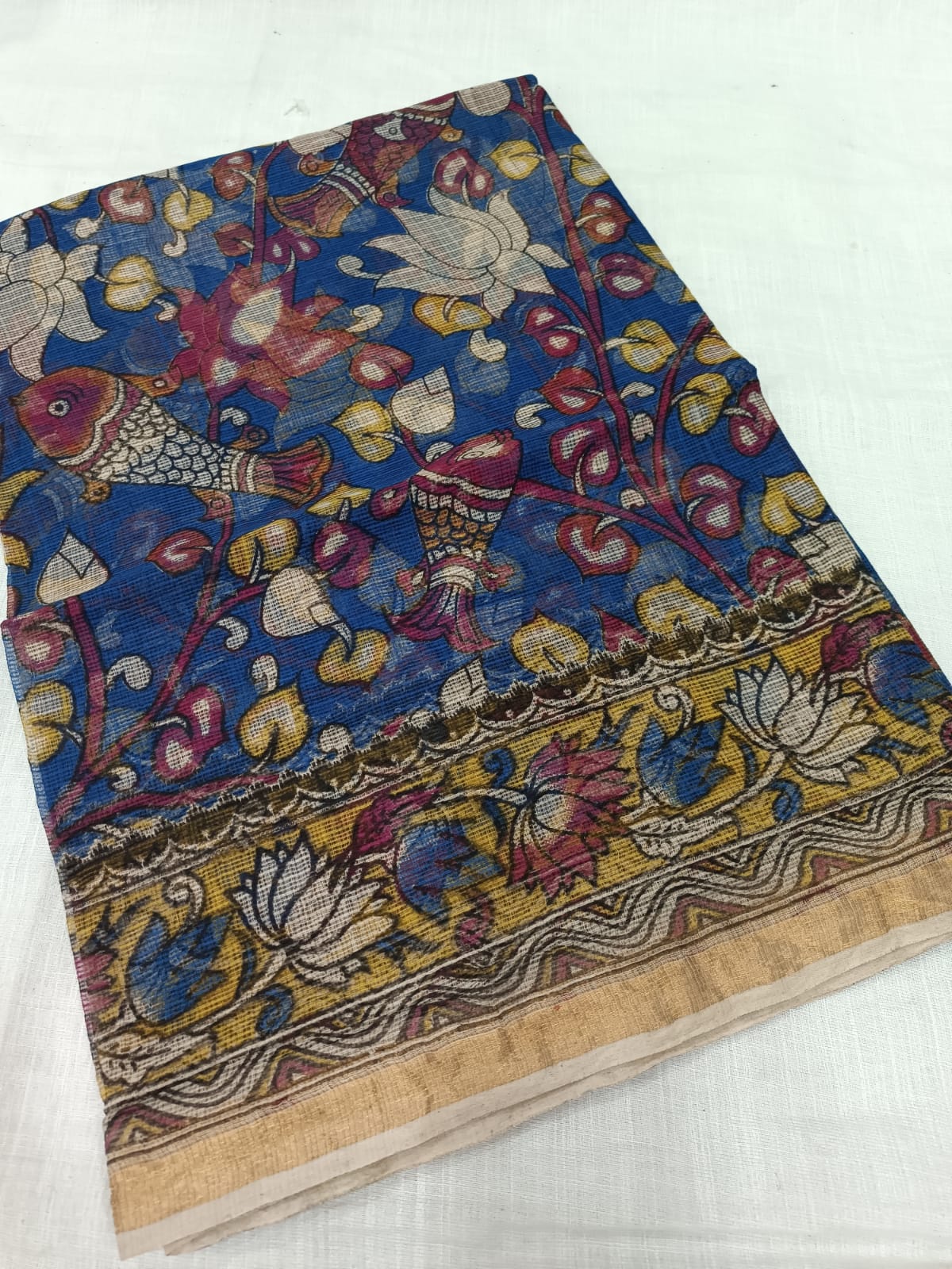 Kalamkari Kota Saree