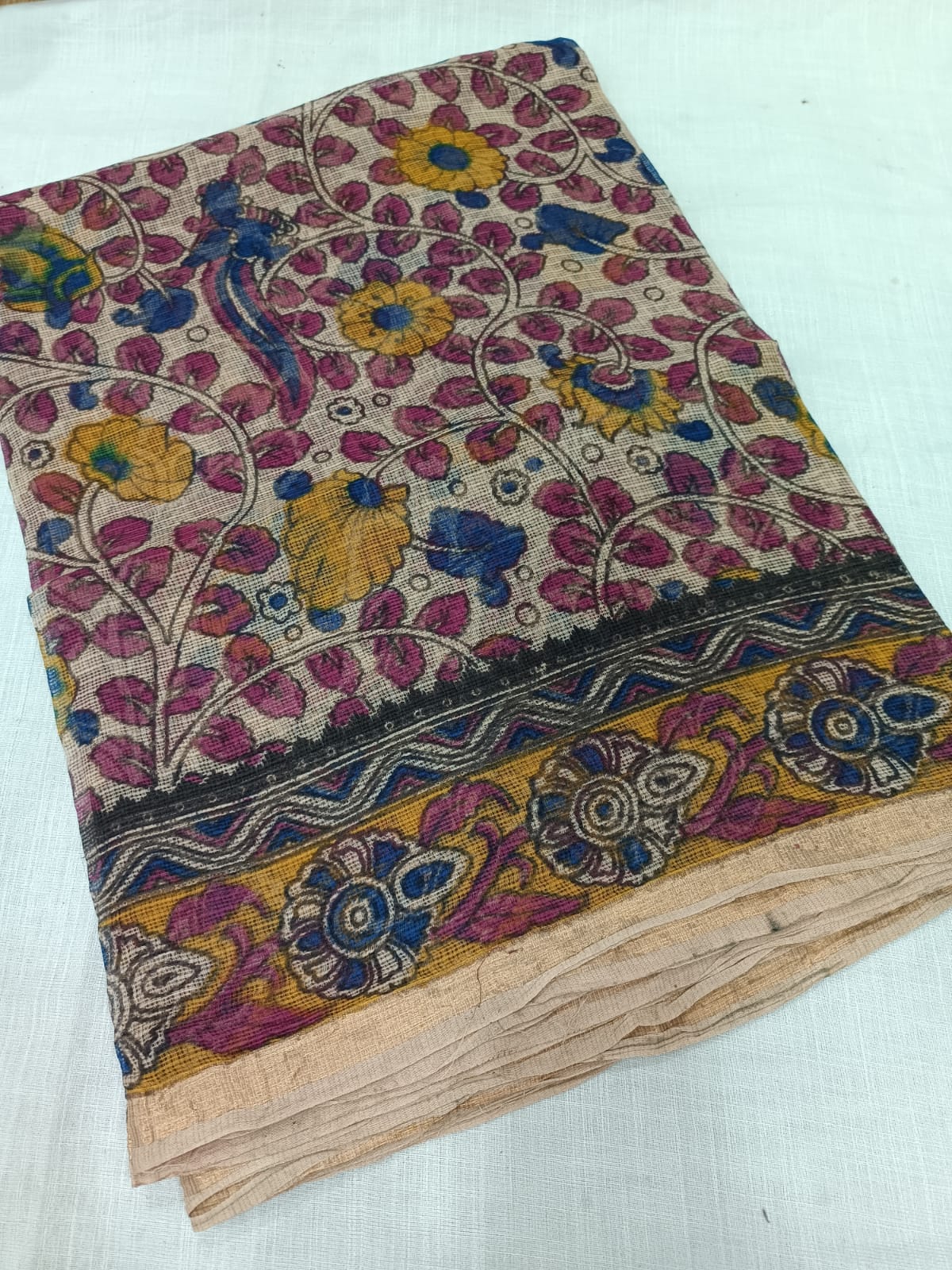 Kalamkari Kota Saree