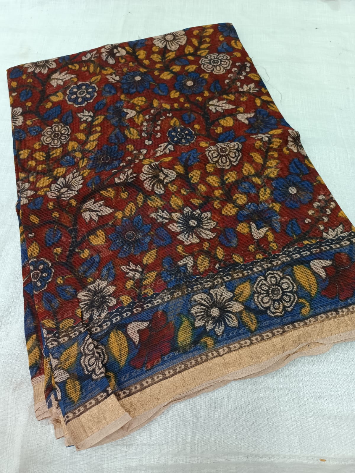 Kalamkari Kota Saree