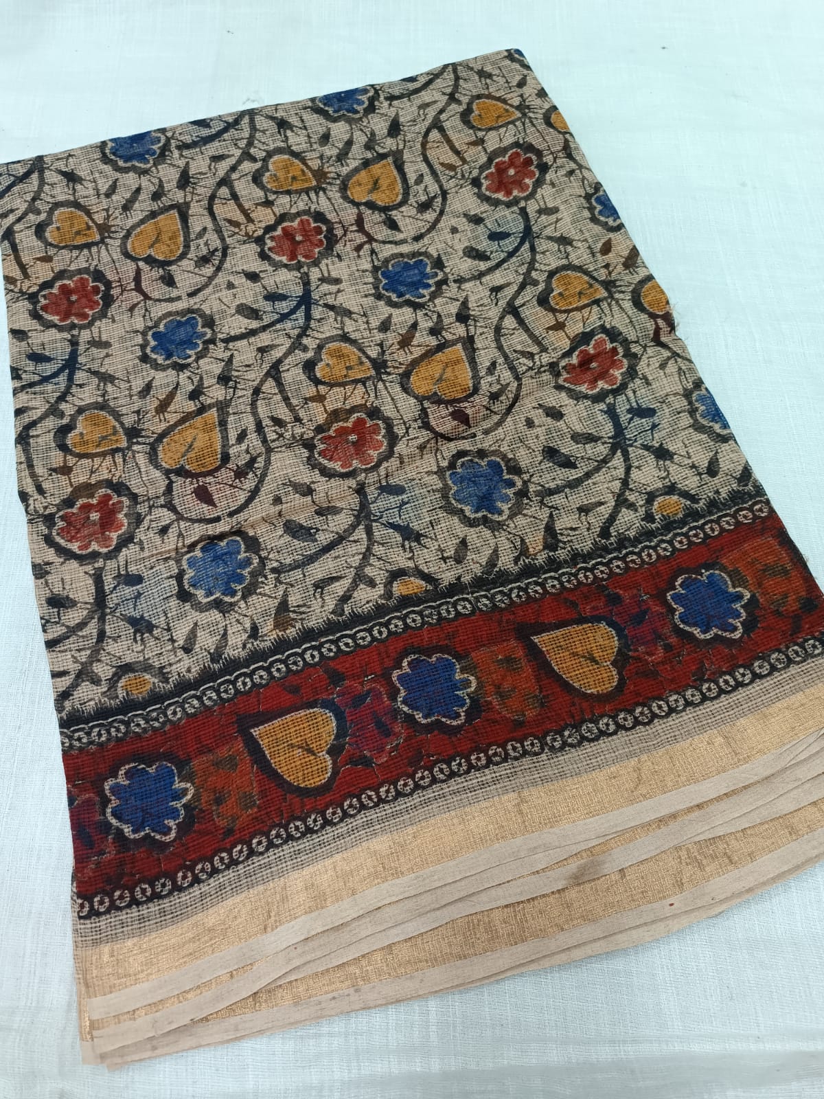 Kalamkari Kota Saree