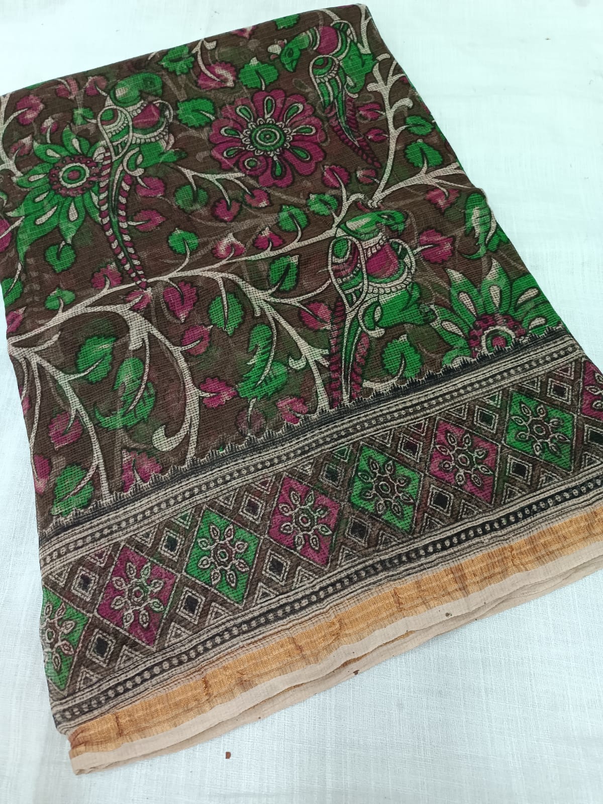 Kalamkari Kota Saree