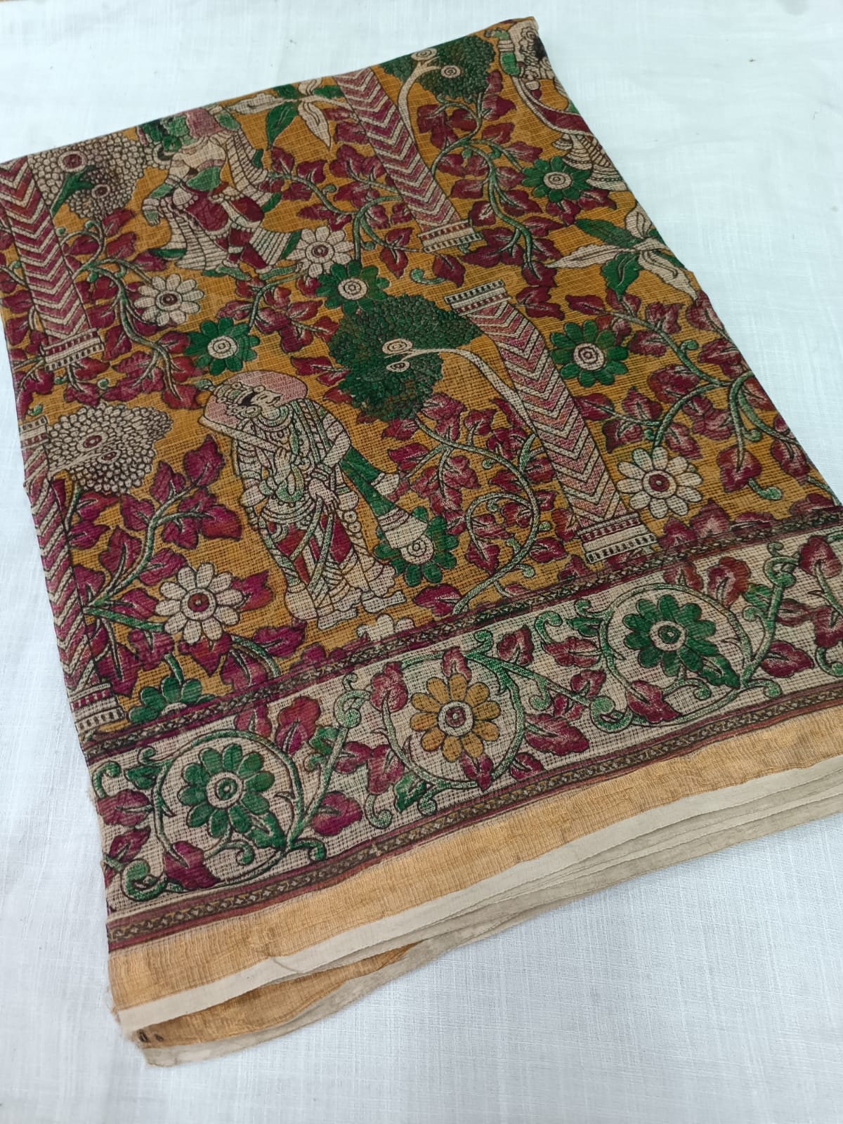 Kalamkari Kota Saree