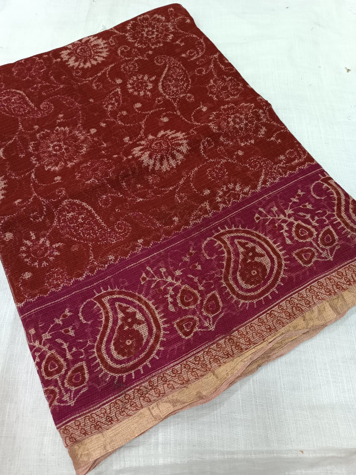 Kalamkari Kota Saree