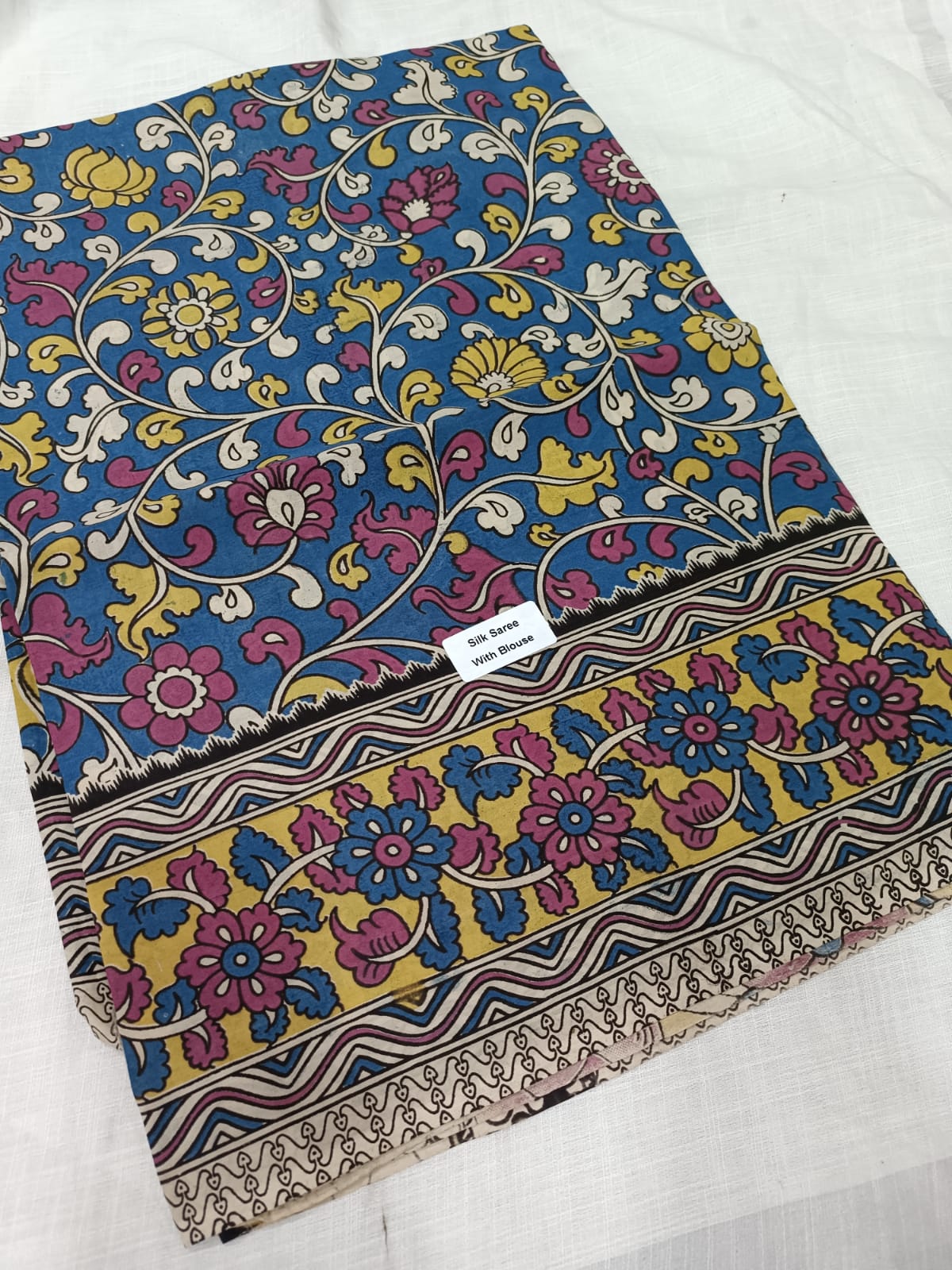 Kalamkari Silk Saree