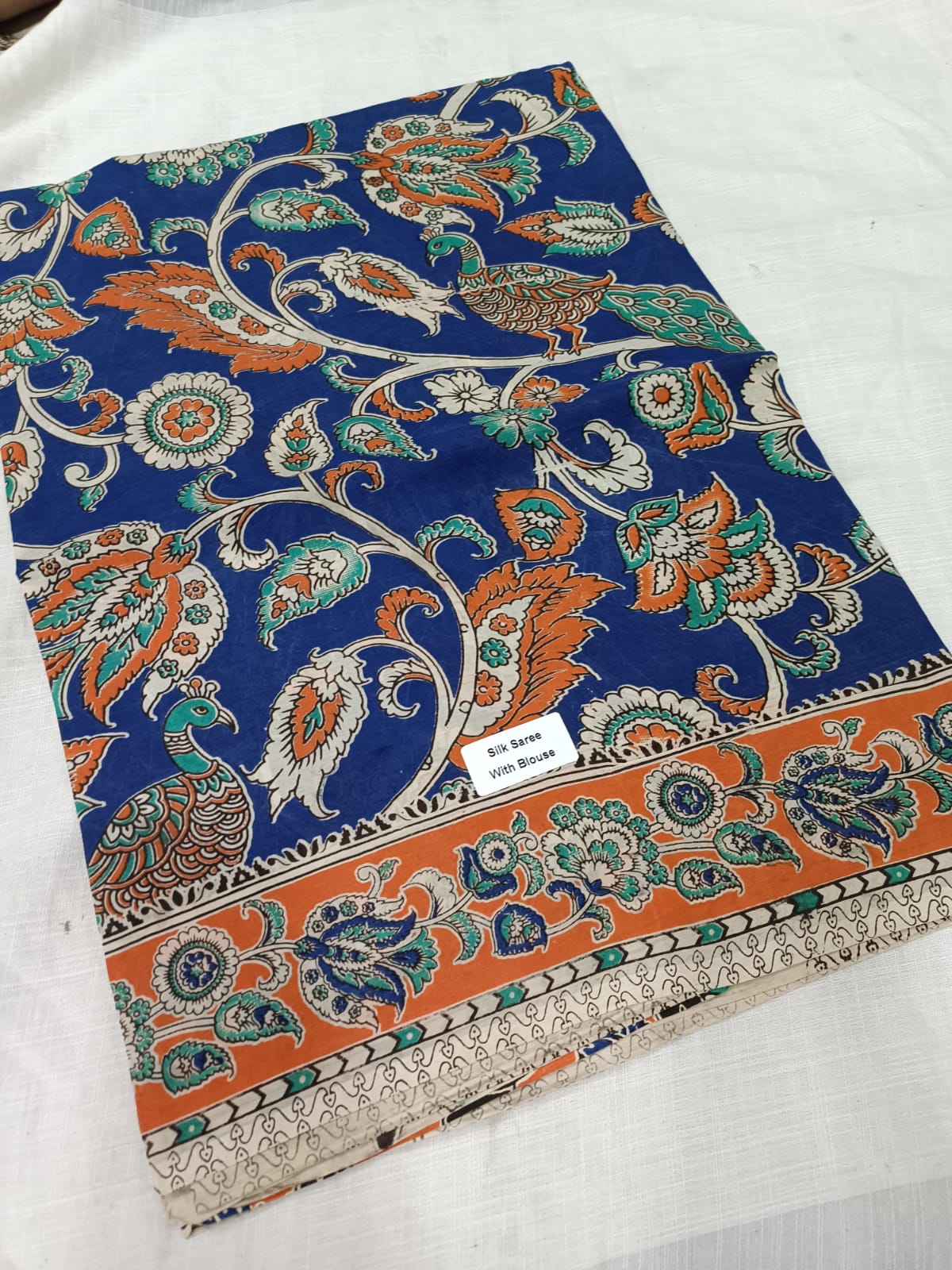 Kalamkari Silk Saree