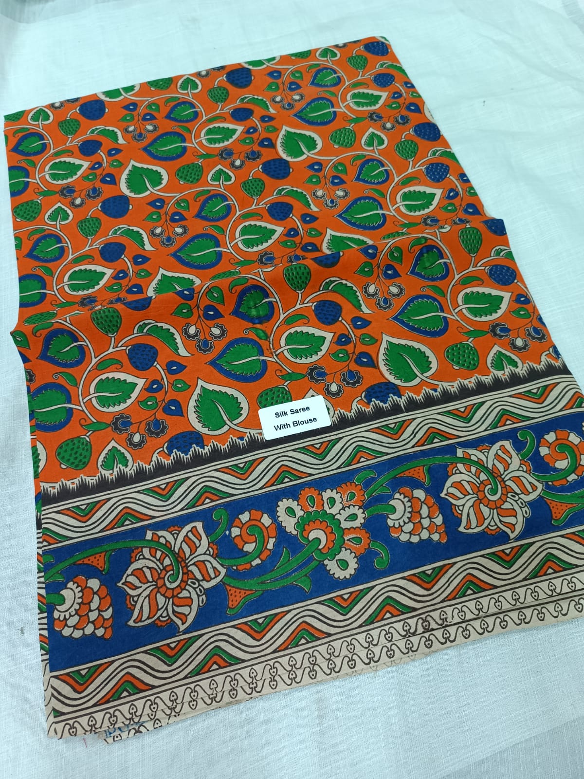 Kalamkari Silk Saree