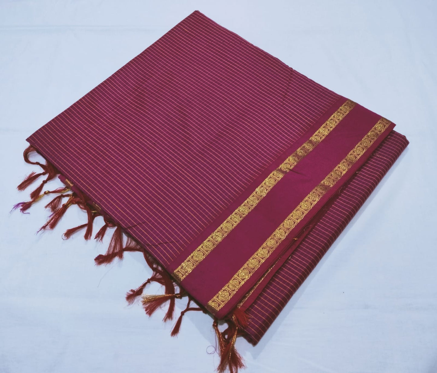 Kalyani cotton 9 yard madisar saree