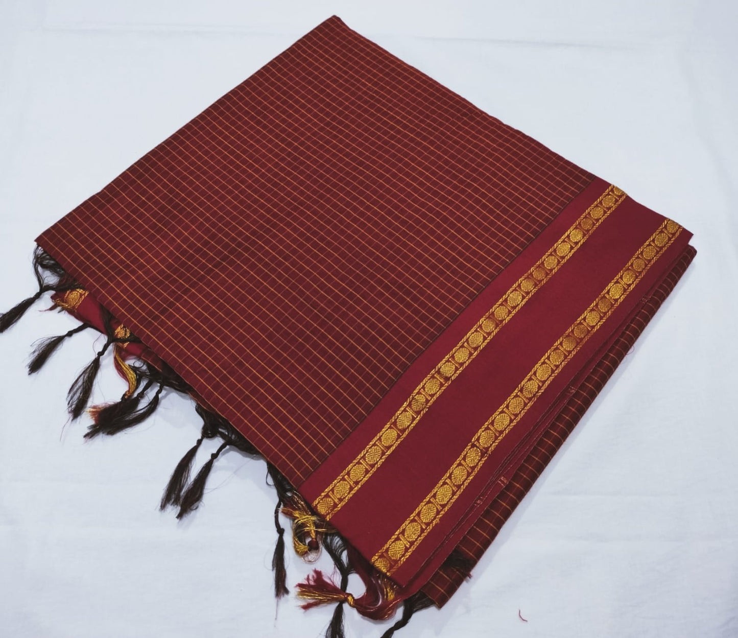 Kalyani cotton 9 yard madisar saree