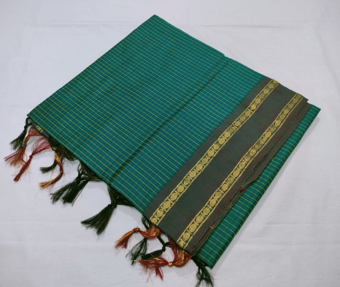 Kalyani cotton 9 yard madisar saree