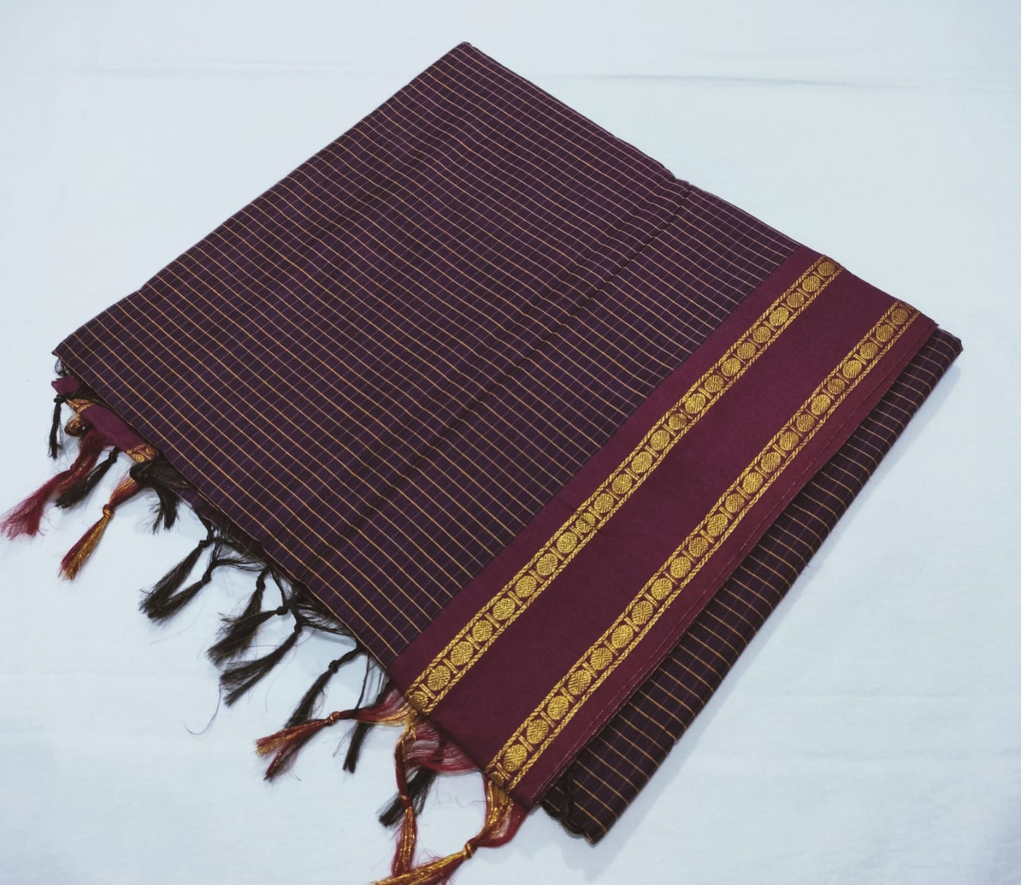 Kalyani cotton 9 yard madisar saree