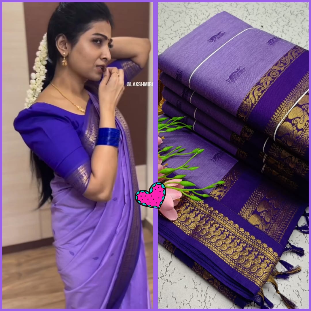 Kalyani Cotton Silk Saree